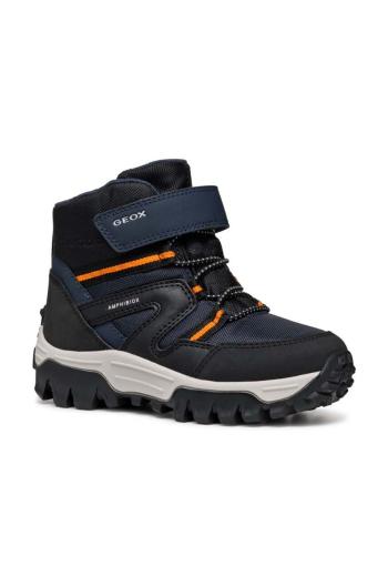 Detské zimné topánky Geox HIMALAYA ABX tmavomodrá farba, J46FRD.050FU