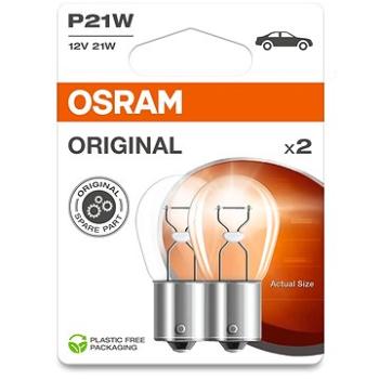 Osram Originál P21 W, 12 V, 21 W, BA15s, 2 kusy v balení (7506-02B)