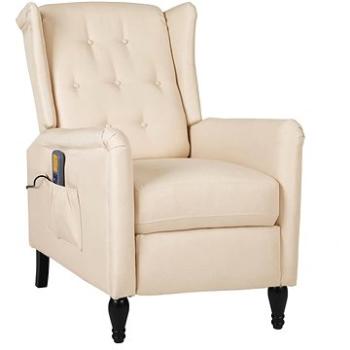 Shumee polohovacie krémové textil, 329339