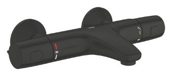 Vaňová batéria GROHE Precision Trend bez sprchového setu 150 mm čierna matná 1022162432