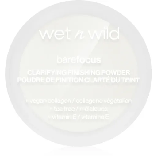 Wet n Wild BareFocus Clarifying Finishing Powder zmatňujúci púder odtieň Translucent 6 g