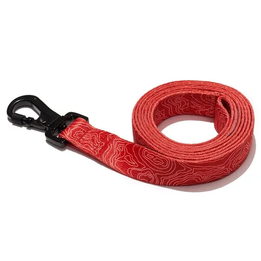 EXPLORER DOG Vodítko Vrstevnica Červená L - 170x2, 5 cm