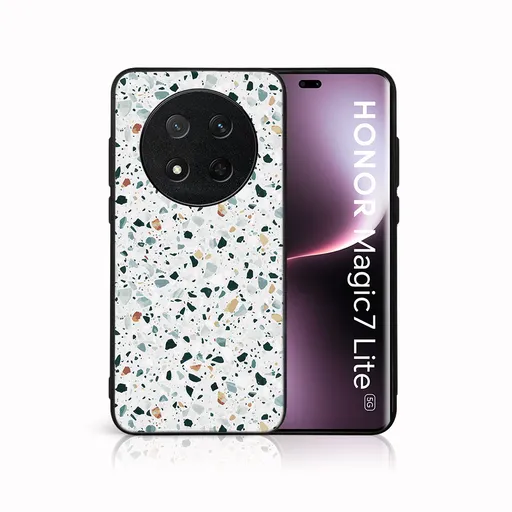 MY ART Ochranný kryt pre Honor Magic7 Lite 5G GREY TERRAZZO (163)