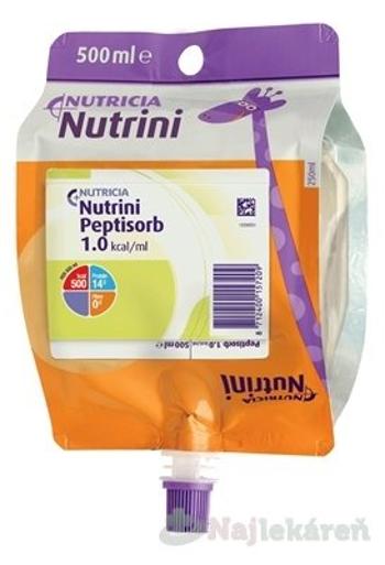 Nutrini Peptisorb, tekutá výživa pre deti od 1-6 roka, 500ml