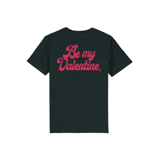 Ruka Hore tričko Be My Valentine Čierna XS