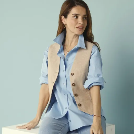 Vesta pre nižšiu postavu