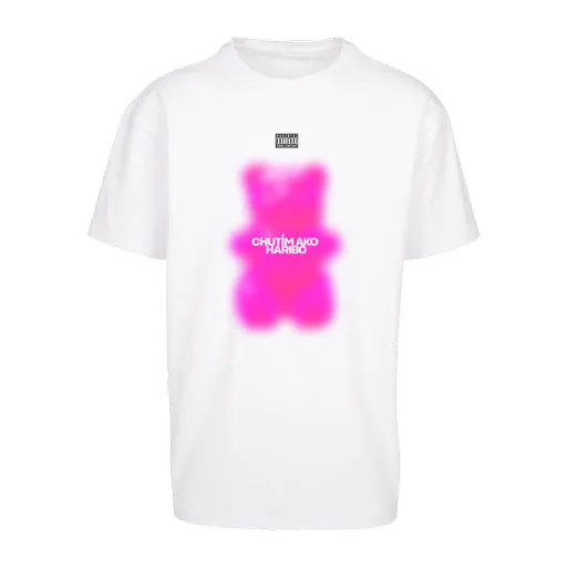 Alan Murin tričko Haribo heavy oversized tee Biela XXL