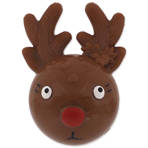 Hračka Dog Fantasy Winter Tale TPR sob 13cm & paroh 18cm