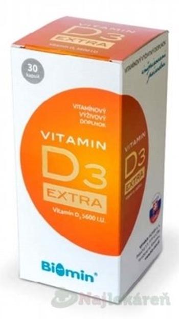 BIOMIN VITAMIN D3 EXTRA, 30 ks