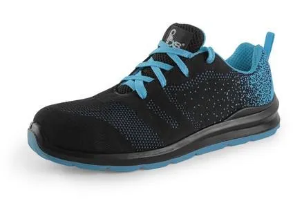 Obuv poltopánka CXS TEXLINE VIS S1, čierno-modrá, veľ. 37