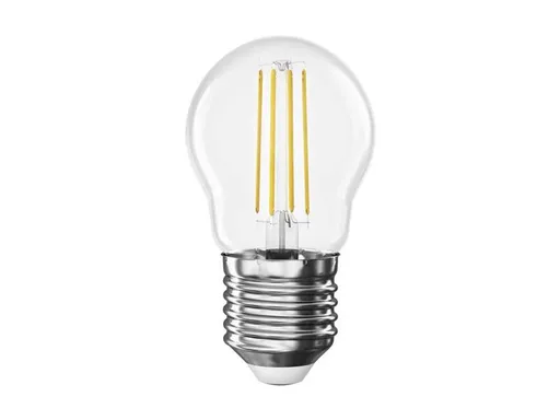 Žiarovka Filament LED E27 3,4 W Mini Globe biela teplá EMOS ZF6D22