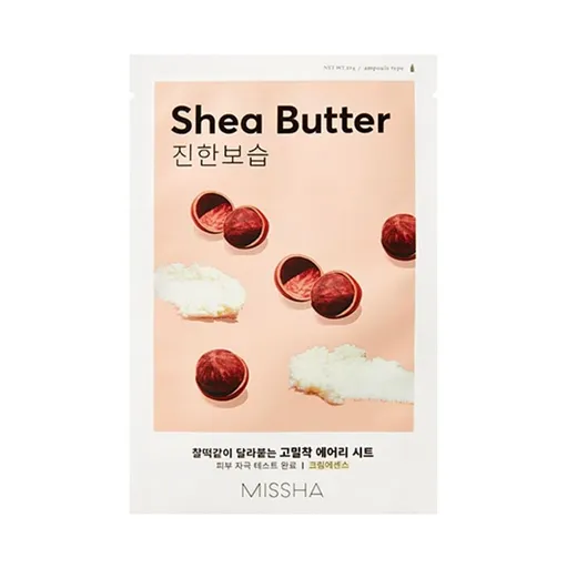 MISSHA Airy fit sheet maska ​​shea butter plátienková maska ​​19 g