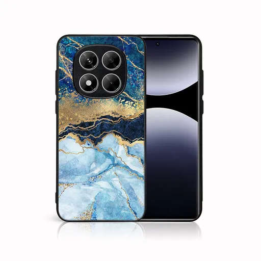 MY ART Ochranný kryt pre Xiaomi Redmi Note 14 Pro BLUE MARBLE (141)