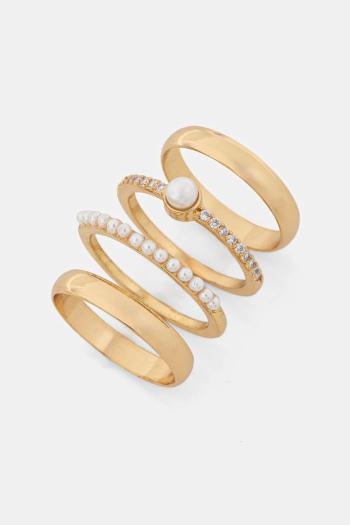 Aldo aranyozott gyűrű 4 db UMOMANAD.102