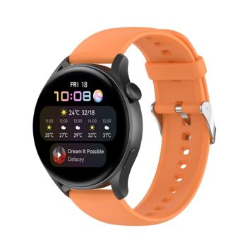 SILICONE Remienok pre Huawei Watch 4 / Watch 4 Pro oranžový