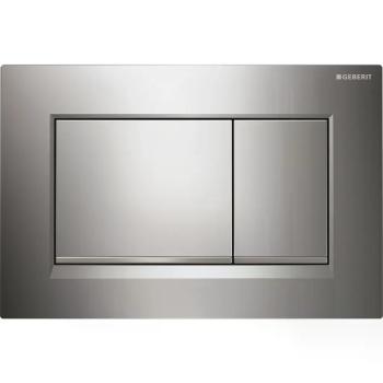 Geberit ovládacie tlačidlo SIGMA 30 chrómlesk/chrómmat/chrómlesk, plastová 115.883.KH.1 115.883.KH.1