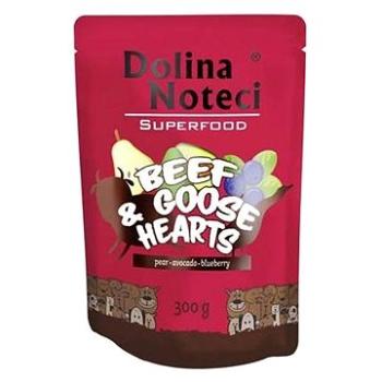 Dolina Noteci Superfood Hovädzie a husacie srdce 300 g (5902921304548)