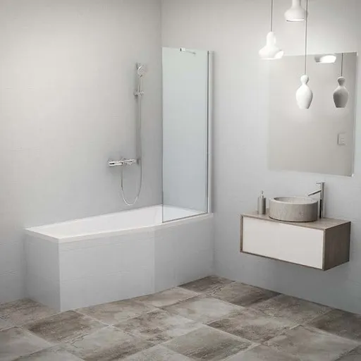 Roth PXV1 vanová zástěna 152x75 cm brillant 453-7500000-00-02