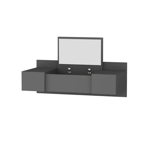 Kozmetický stolík Zakkum Anthracite