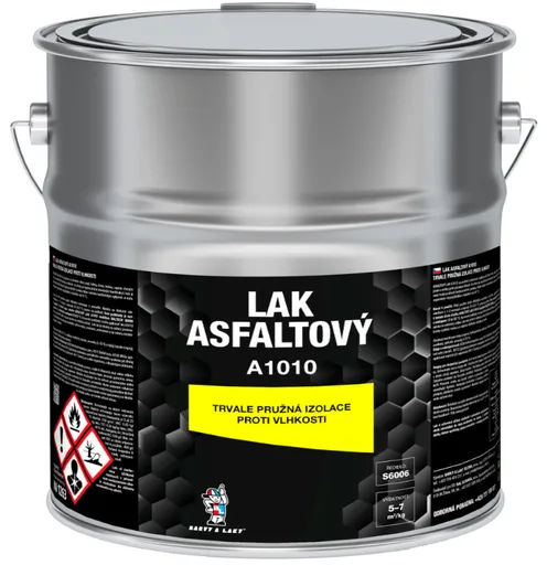 BARVY A LAKY HOSTIVAŘ A1010 - Asfaltový lak 1999 - čierna 9 kg