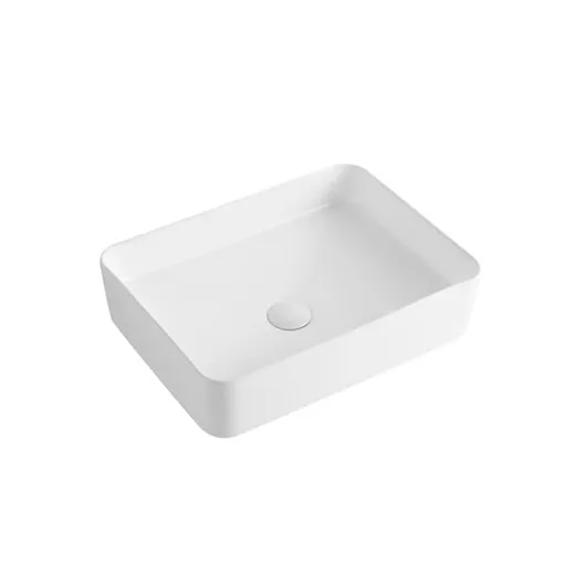 Umývadlo na dosku SAT Project 50x37 cm bez otvoru na batériu SATUMPRO5037