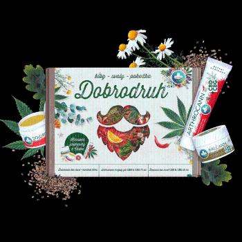Darčekové balenie DOBRODRUH pre kĺby, svaly a pokožku - Annabis