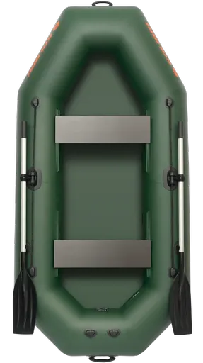 Kolibri nafukovací čln k-260ta zelený 260 cm vysokotlaková podlaha air-deck + držiak motoru