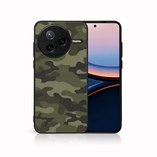 MY ART Ochranný kryt pre Xiaomi Poco F7 Ultra GREEN CAMO (235)