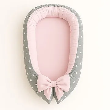 BabyTýpka hniezdo – Stars Pink (8594201220517)