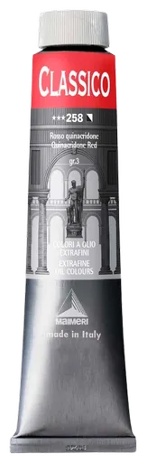 MAIMERI CLASSICO - Extra jemné olejové farby 258 - quinacridone red, 0,2 L