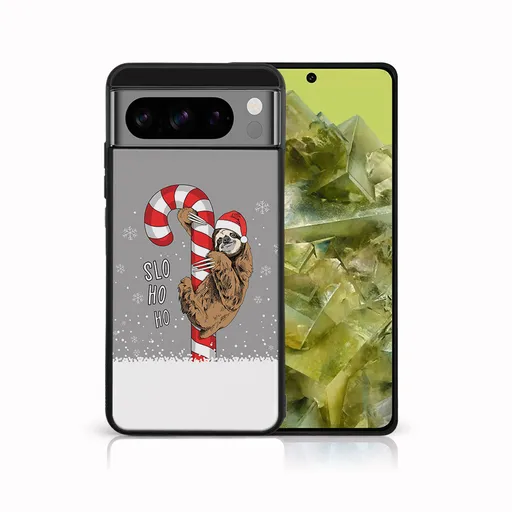 MY ART Kryt s vianočným dizajnom Google Pixel 8 Pro CANDY (076)