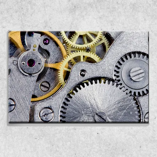 Foto na plátne Hodinový strojček 90x60 cm