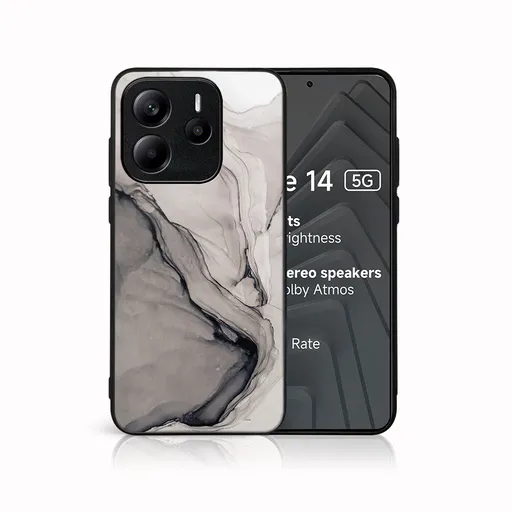 MY ART Ochranný kryt pre Xiaomi Redmi Note 14 5G BLACK INK (146)