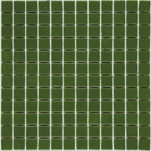 Sklenená mozaika Mosavit Monocolores Verde 30x30 cm lesk MC301