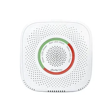 Shelly Gas, detektor zemného plynu CNG, alarm: LED blikanie & zvuk, WiFi (SHELLY-GAS-CNG)