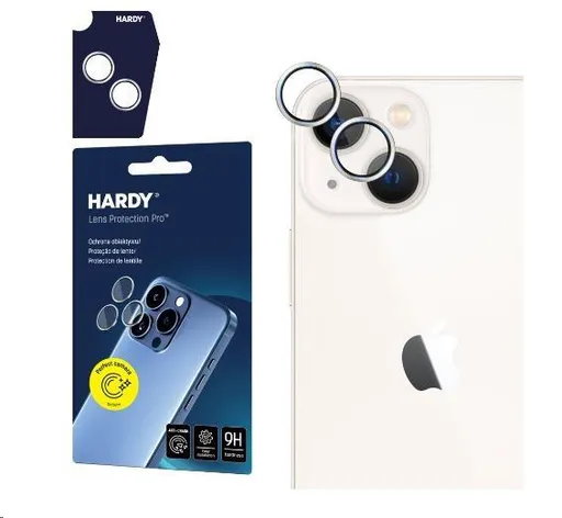 3mk HARDY Lens Protection Pro pre iPhone 15/15 Plus Silver