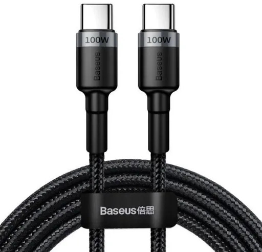 Baseus dátový kábel Cafule USB-C PD2.0 100W 2m 20V 5A šedo-čierny