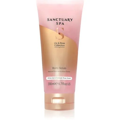 Sanctuary Spa Lily & Rose Collection gélový peeling s vyhladzujúcim efektom 200 ml