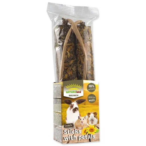 NATURELand BRUNCH Sticks with petals 120 g