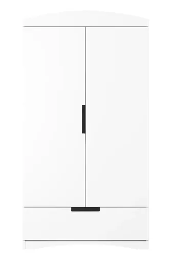 Elvisia Šatníková skriňa CLASSIC | biela