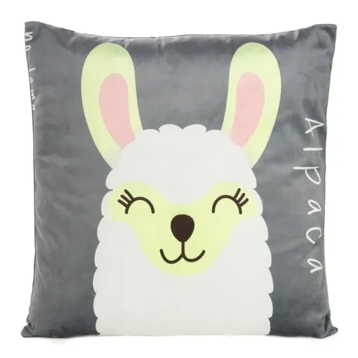 ArtFir Obliečka na vankúš KIDS 2A | sivá/biela 45 x 45 cm