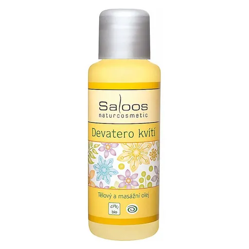 SALOOS Bio telový a masážny olej Devatero Kvetín 50 ml