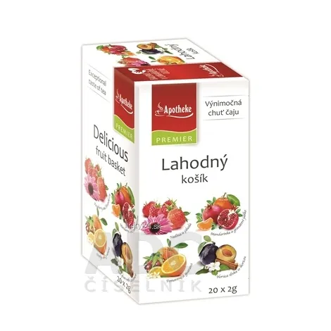 APOTHEKE PREMIER SELECTION ČAJ Lahodný košík 20x2g