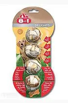 Žuvacie guľôčky Delights S 4ks