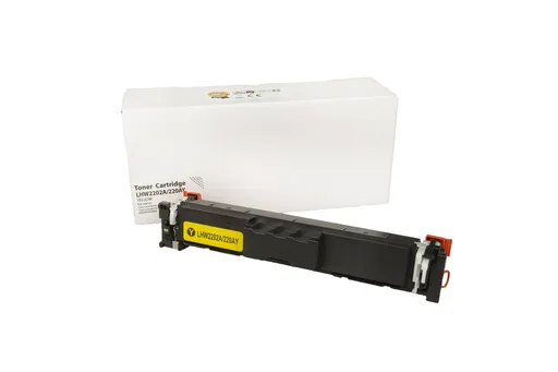 Kompatibilná tonerová náplň W2202A, 220A, 1800 listov pre tlačiarne HP (Orink white box), žltá