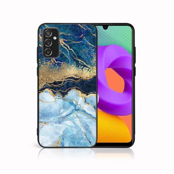 MY ART Ochranný kryt Samsung Galaxy M52 5G -BLUE MARBLE (141)