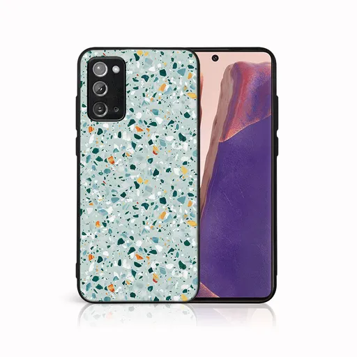 MY ART Ochranný obal pre Samsung Galaxy Note 20 BLUE TERRAZZO (164)