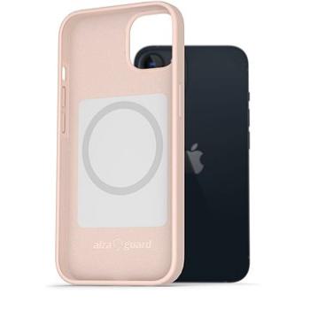 AlzaGuard Magsafe Silicone Case na iPhone 13 ružový (AGD-MFMS0003P)