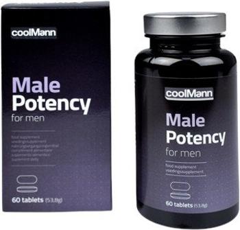 COBECO Afrodiziakálne tablety CoolMann Male Potency 60 tabliet