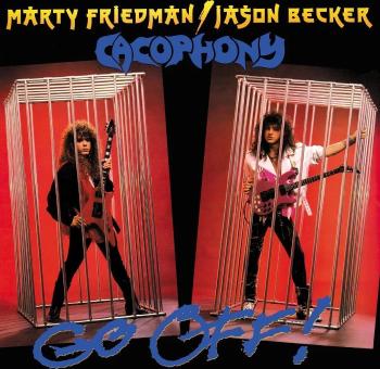 Cacophony - Go Off ! (Yellow with Black Splatter Coloured) (Limited Edition) (LP)